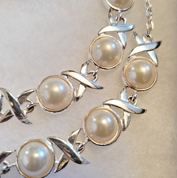 Sterling Silver Pearl Set - Picture 3 of 4